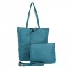GEANȚĂ DE DAMĂ shopper bag Hernan albastru marin HB0253